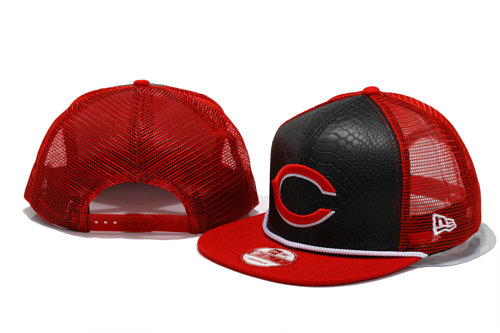 Cincinnati Reds Mesh Snapback Hat YS